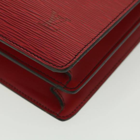 LOUIS VUITTON Epi Serviette Conseiller Business Bag Red M54427 LV Auth 37894 - Picture 15 of 16